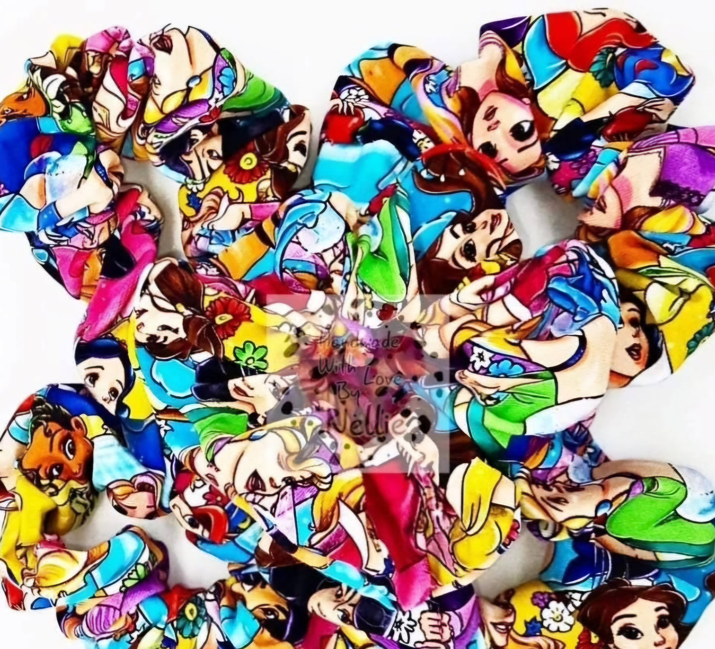 Princesses Handmade Scrunchie