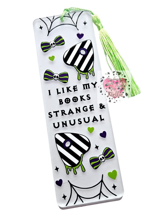 Strange and Unusual Bookmark