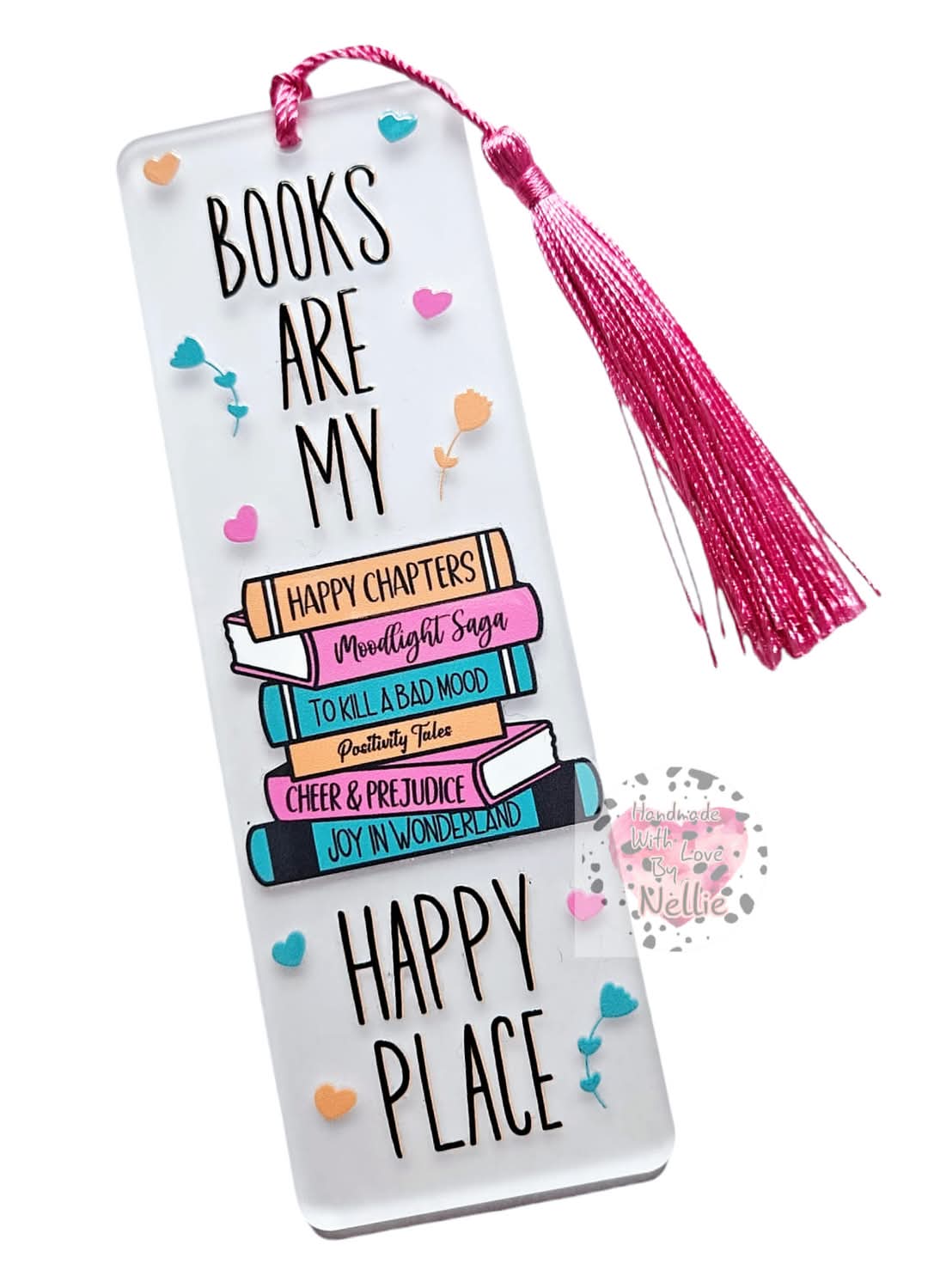 Books Are My Happy Place Bookmark
