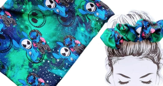 Stitch/Jack Handmade Scrunchie