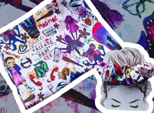 Stranger Things Handmade Scrunchie