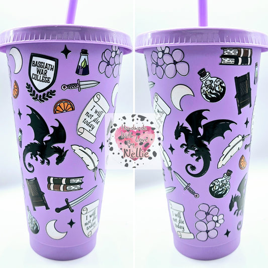 Fourth Wing 24oz Cold Cup