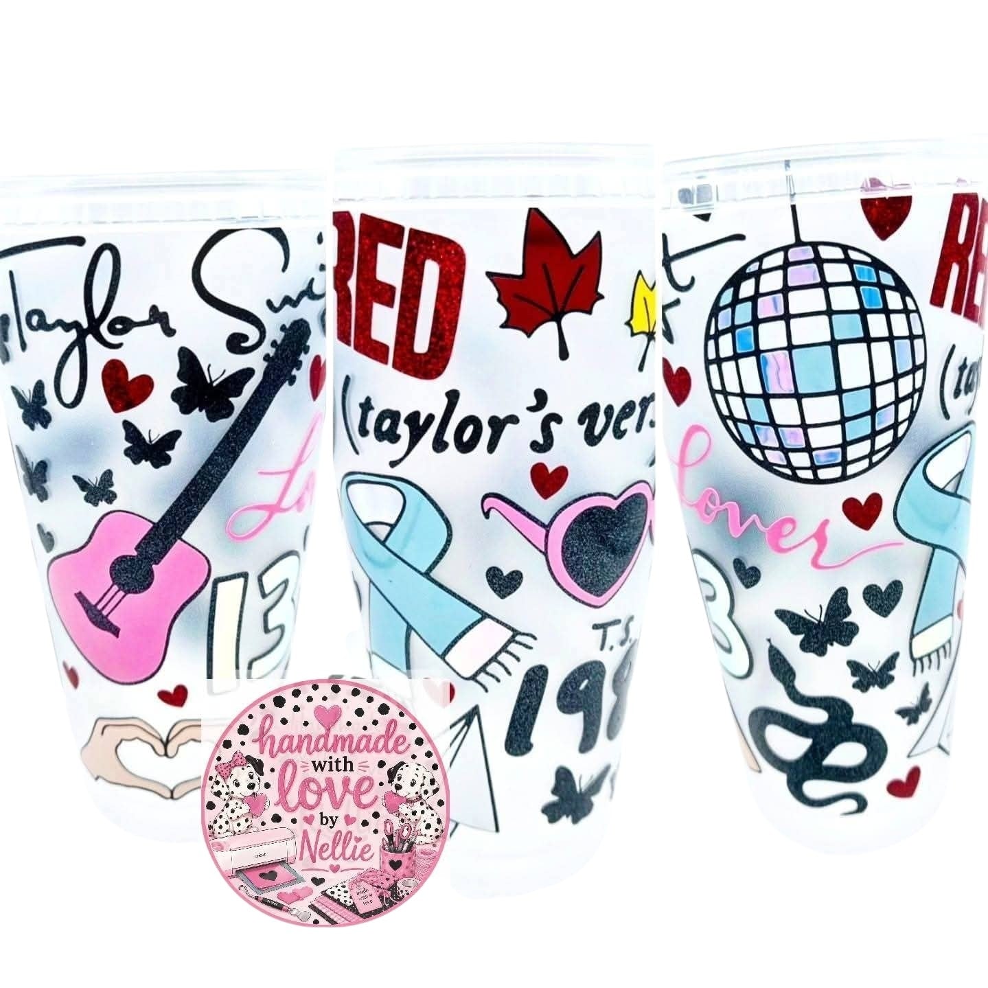Taylor Swift Albums Inspired 24oz Cold Cup
