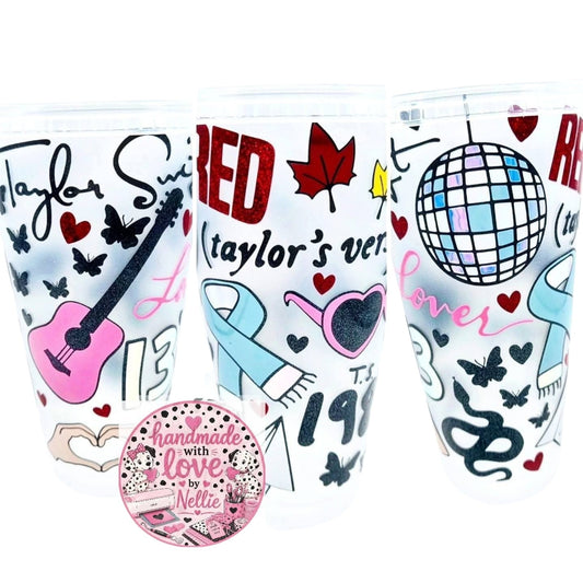 Taylor Swift Albums Inspired 24oz Cold Cup