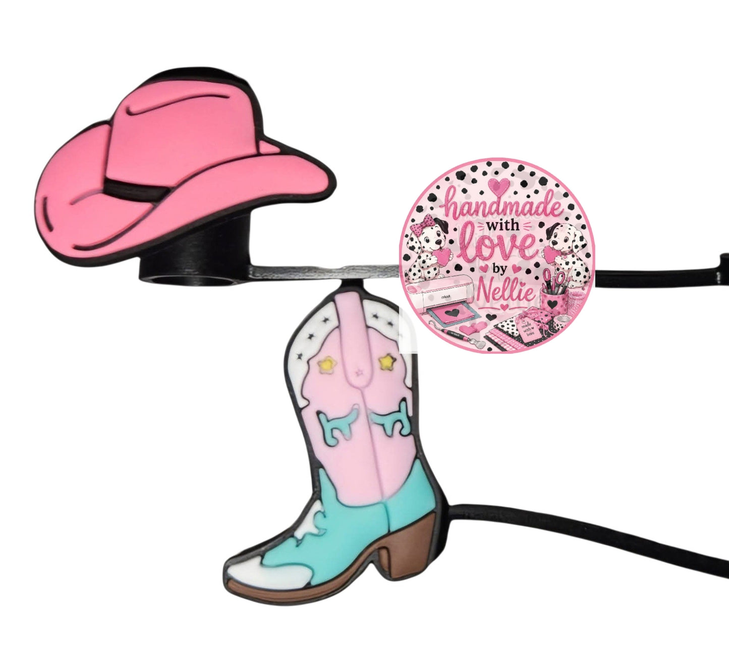 Cowboy Straw Toppers