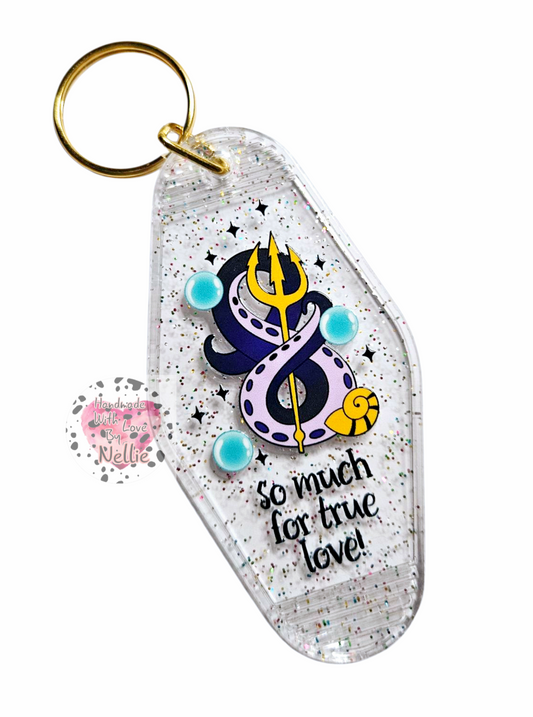 So Much For True Love Keyring