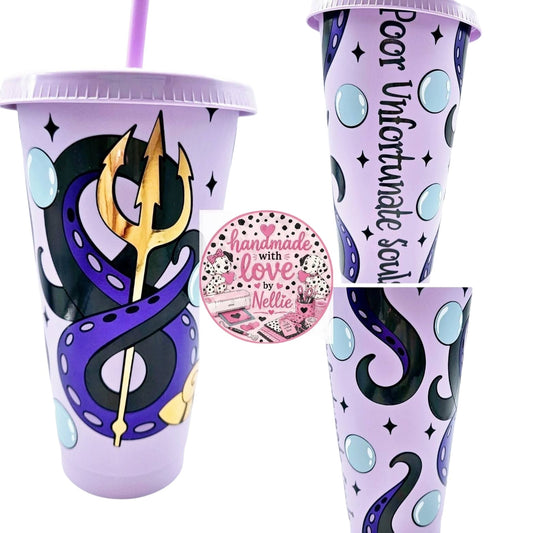 Poor Unfortunate Souls 24oz Cold Cup