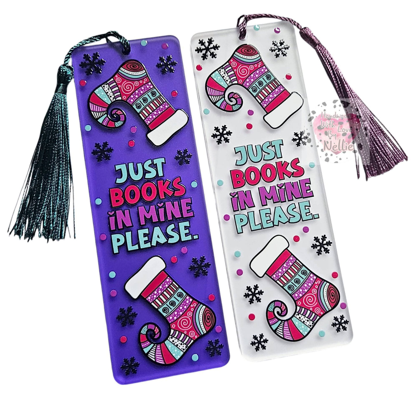 Just Books In Mine Please Acrylic Bookmark