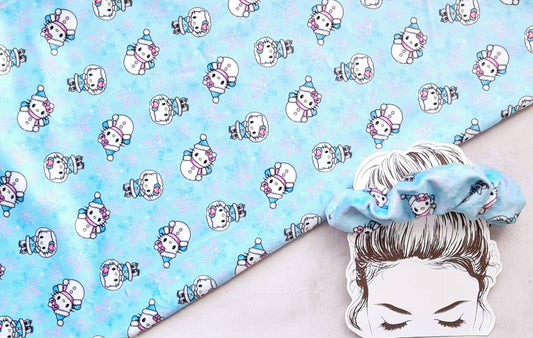 Christmas Hello Kitty Handmade Scrunchie