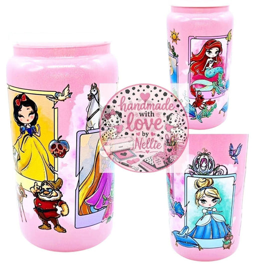 Princesses Glass Can