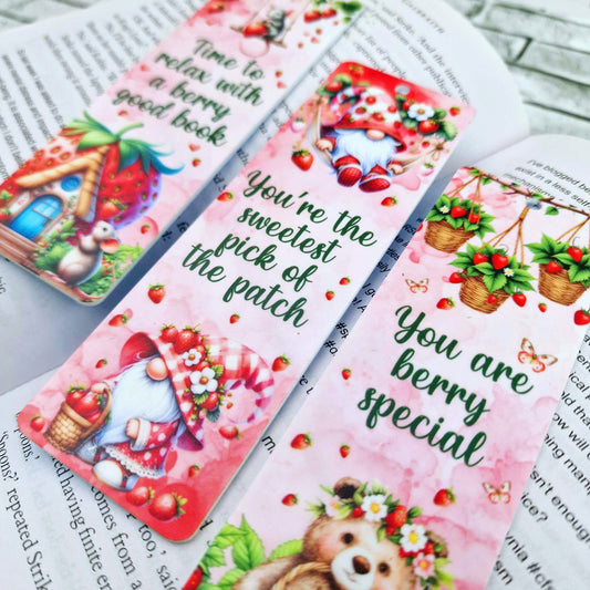 Strawberry Cuties Bookmarks