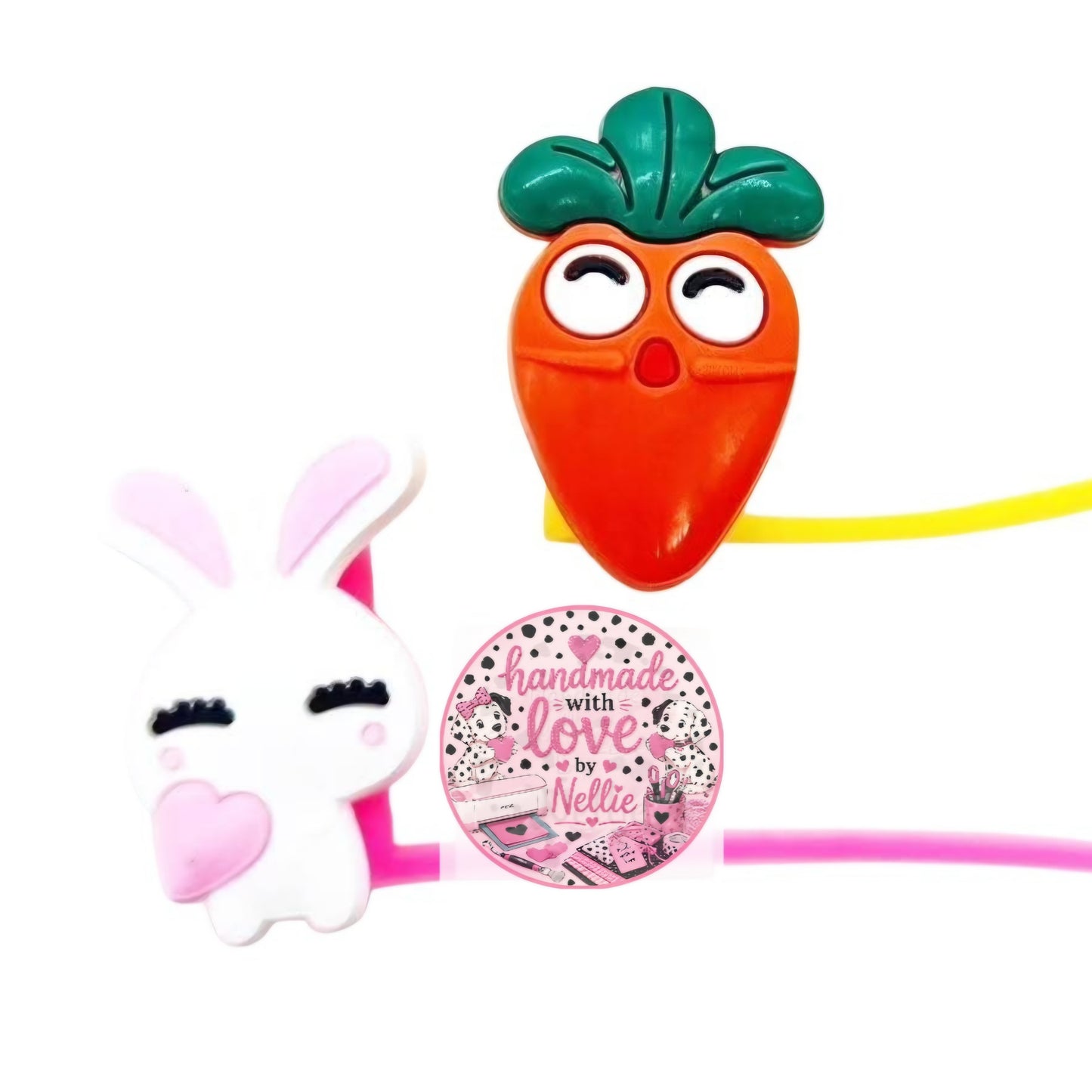 Easter Straw Toppers
