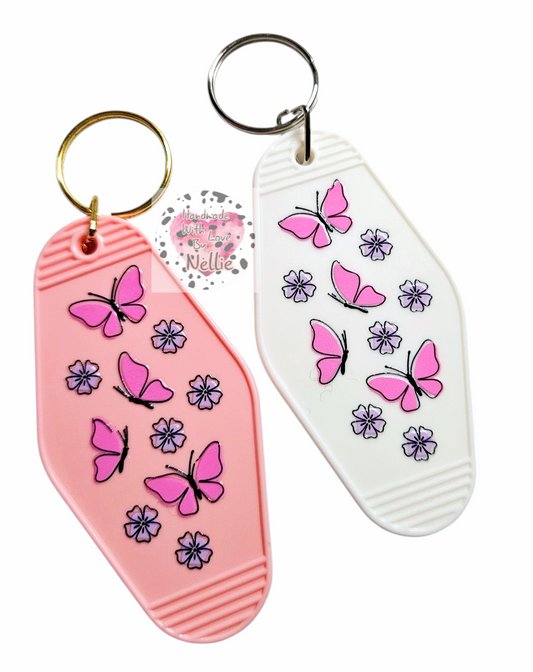 Butterfly Keyring