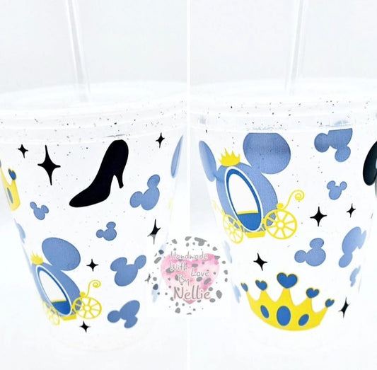 Blue Princess 16oz Mini Cold Cup