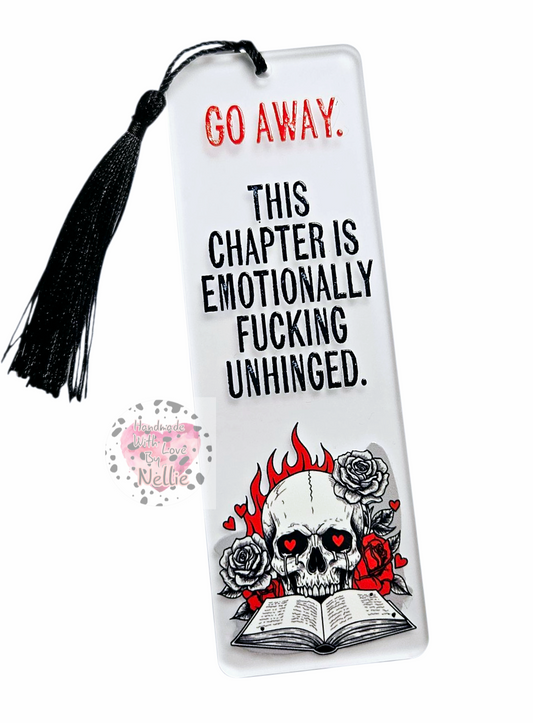 Emotionally Unhinged Bookmark