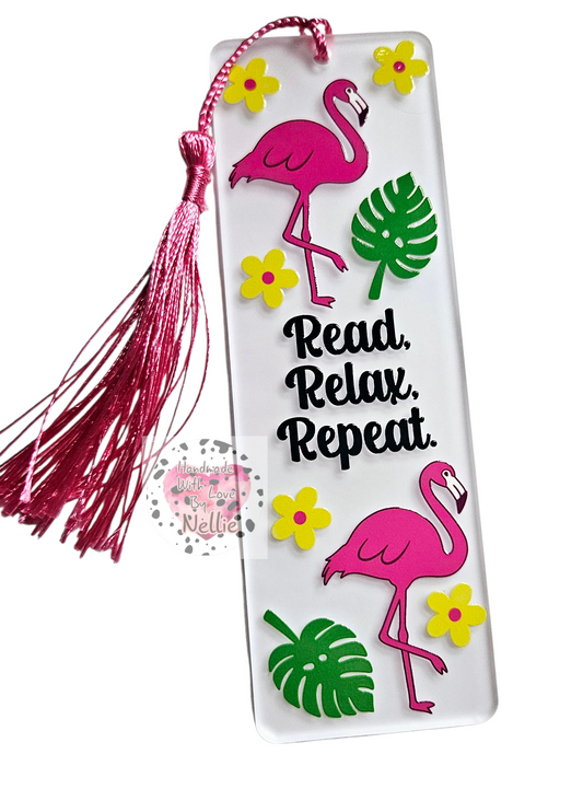 Read, Relax, Repeat Bookmark