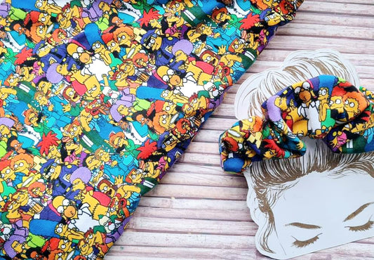 The Simpsons Handmade Scrunchie