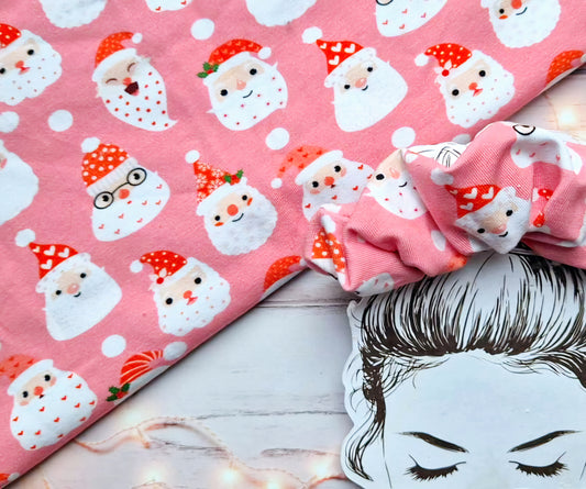 Jolly Santas Handmade Scrunchie