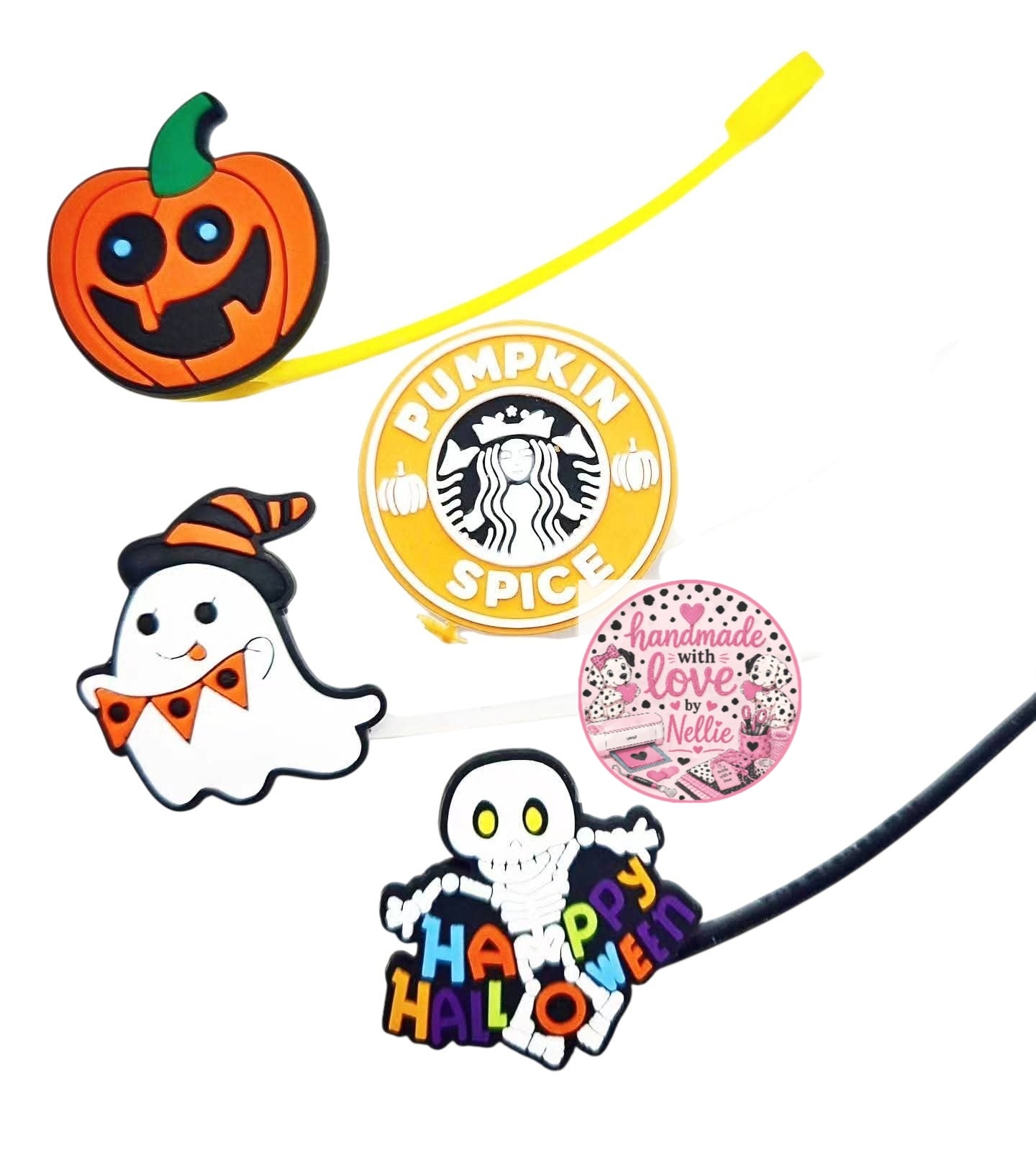 Halloween Straw Toppers