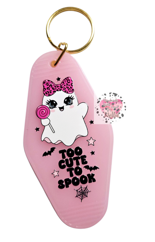 Too Cute To Spook Keyring