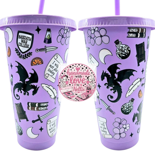 Fourth Wing 24oz Cold Cup