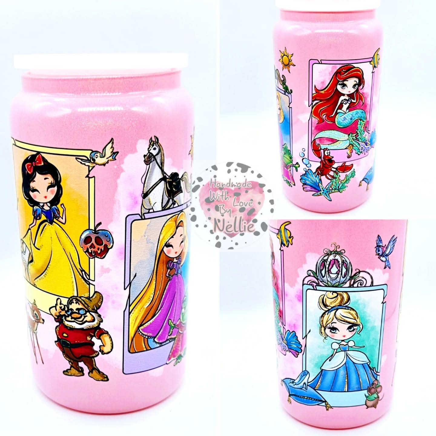 Princesses Glass Can