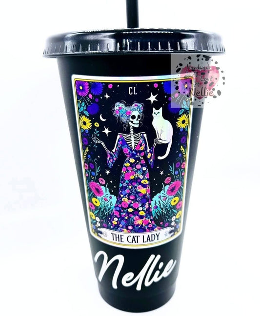 The Cat Lady Tumbler/Cold Cup