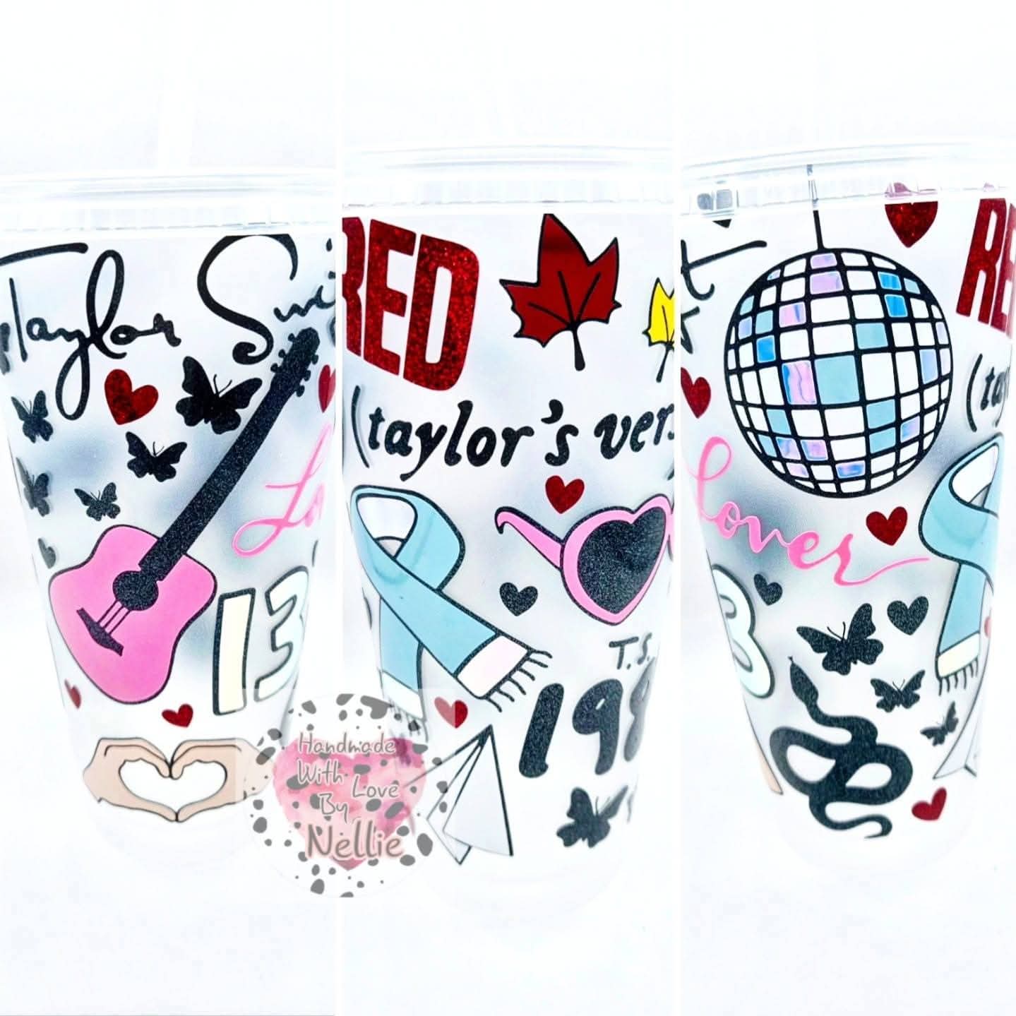 Taylor Swift Albums Inspired 24oz Cold Cup