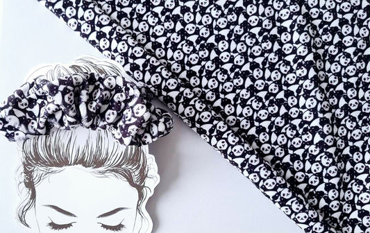 Pandas Handmade Scrunchie