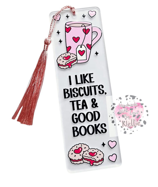 Biscuits,Tea & Good Books Bookmark