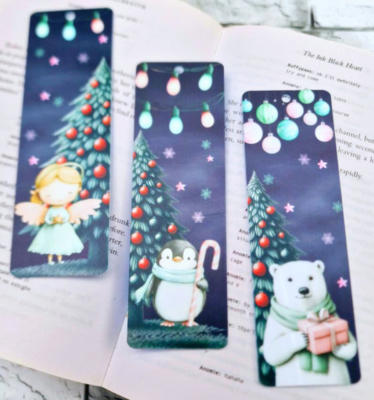 Night Sky Christmas Bookmarks