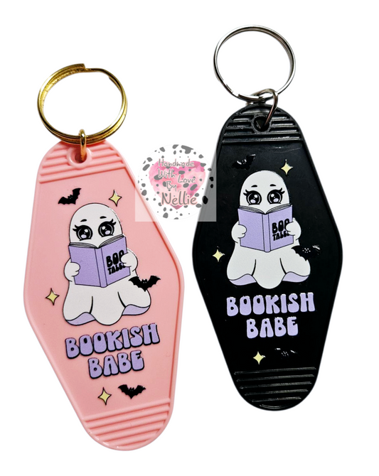 Bookish Ghost Keyring